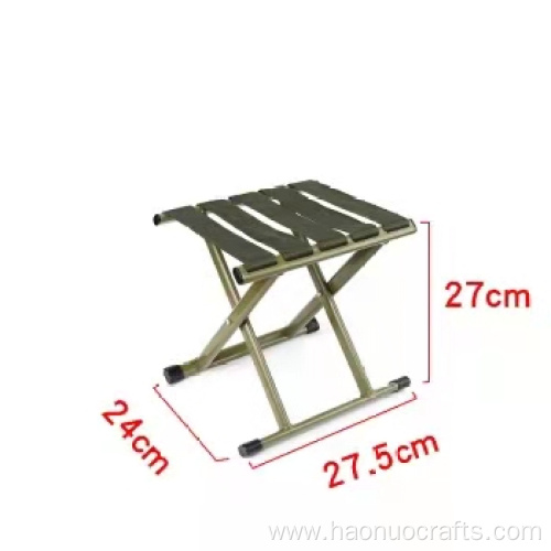 Folding stool portable chair outdoor fishing with backrest